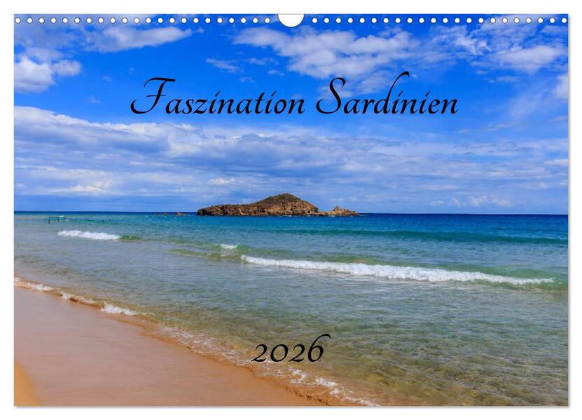 Faszination Sardinien (Wandkalender 2026 DIN A3 quer) CALVENDO Monatskalender