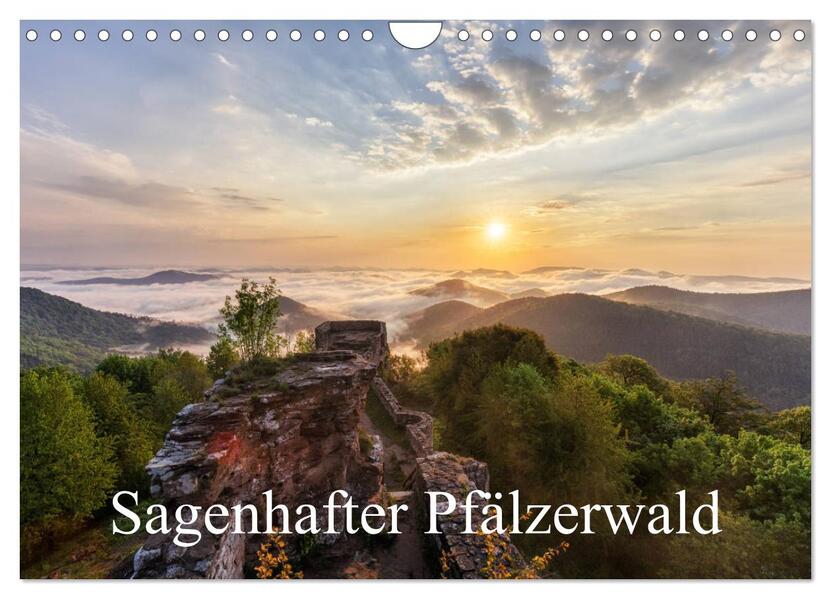 Sagenhafter Pfälzerwald (Wandkalender 2026 DIN A4 quer) CALVENDO Monatskalender