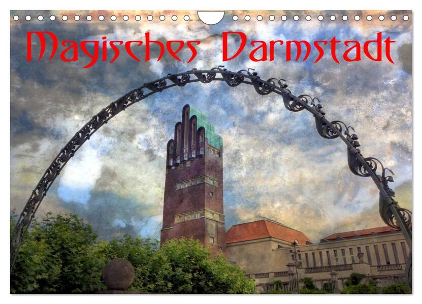 Magisches Darmstadt (Wandkalender 2026 DIN A4 quer) CALVENDO Monatskalender