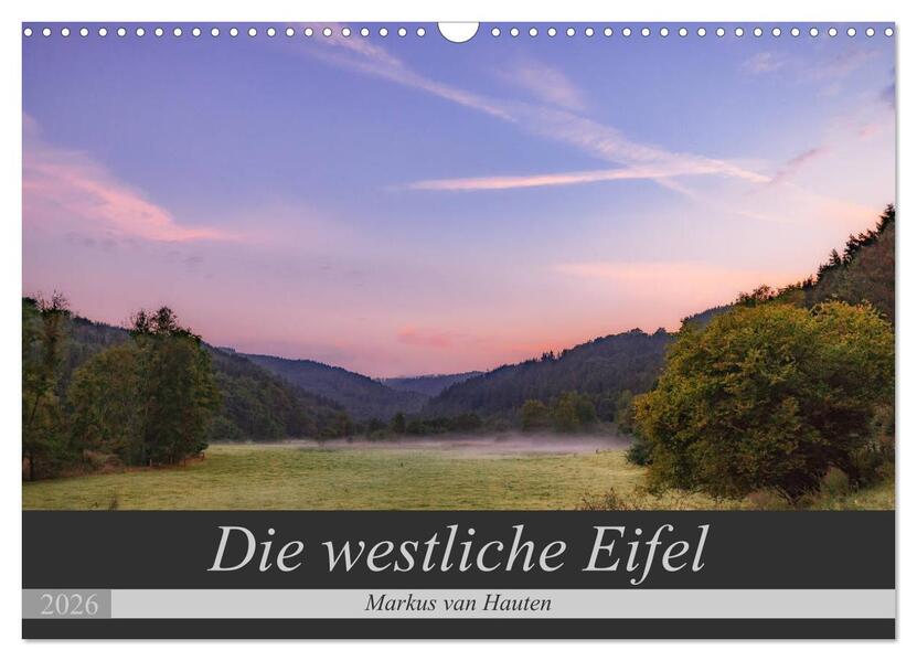 Die westliche Eifel (Wandkalender 2026 DIN A3 quer) CALVENDO Monatskalender