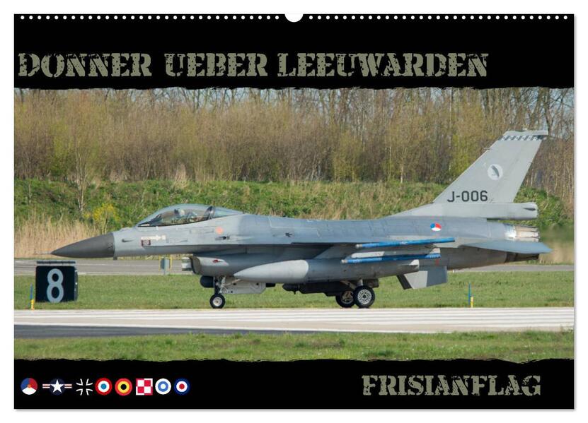 Donner ueber Leeuwarden (Wandkalender 2026 DIN A2 quer) CALVENDO Monatskalender