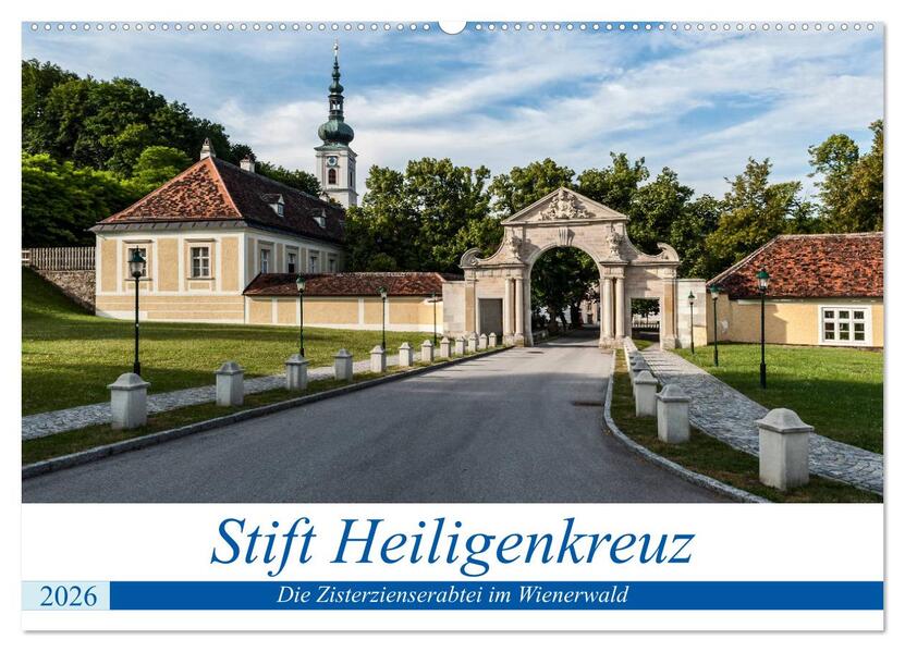 Stift Heiligenkreuz (Wandkalender 2026 DIN A2 quer) CALVENDO Monatskalender