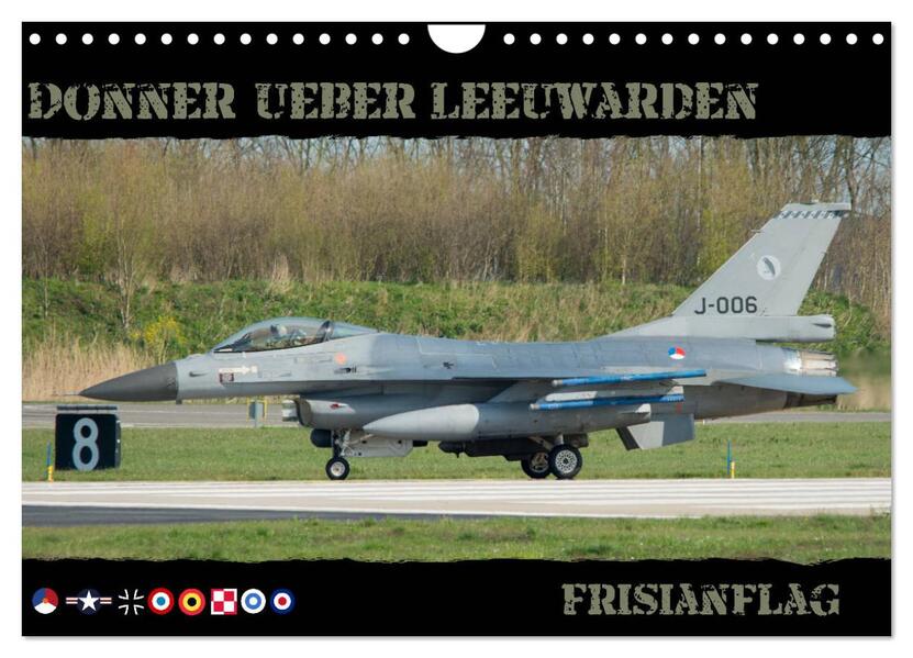 Donner ueber Leeuwarden (Wandkalender 2026 DIN A4 quer) CALVENDO Monatskalender