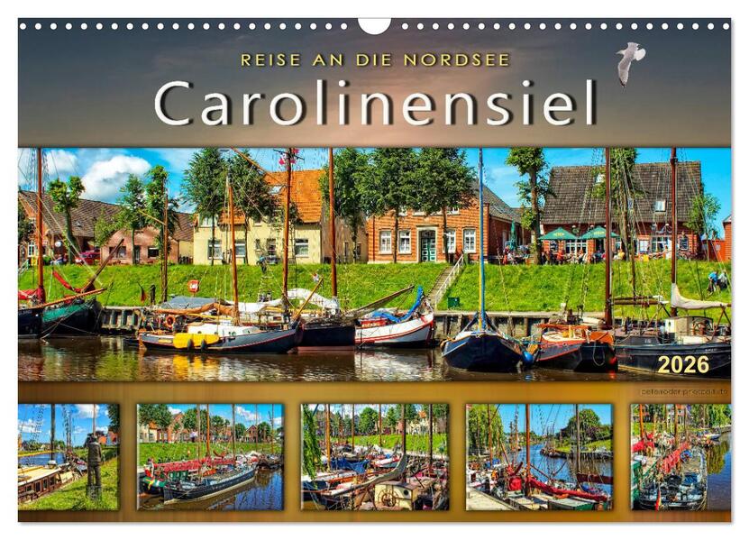 Reise an die Nordsee - Carolinensiel (Wandkalender 2026 DIN A3 quer) CALVENDO Monatskalender