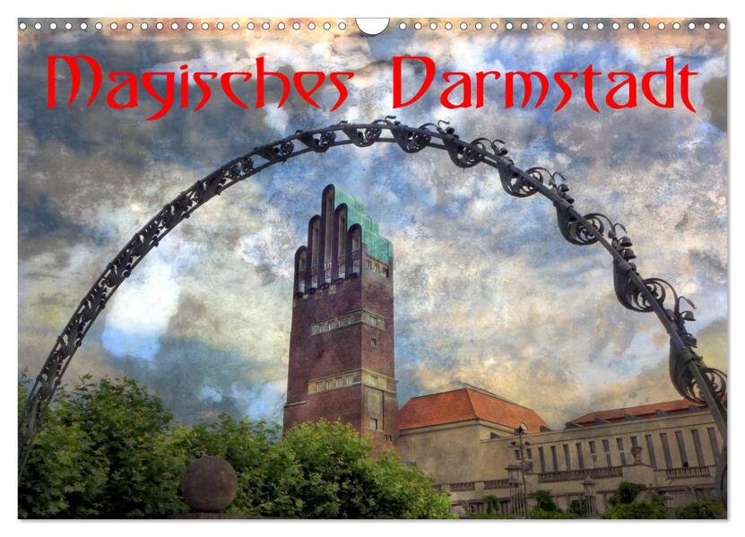 Magisches Darmstadt (Wandkalender 2026 DIN A3 quer) CALVENDO Monatskalender