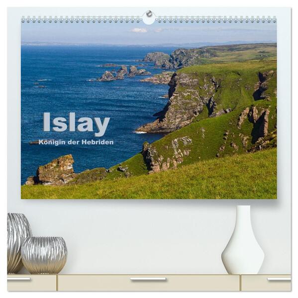 Islay Königin der Hebriden (hochwertiger Premium Wandkalender 2026 DIN A2 quer) Kunstdruck in Hochglanz