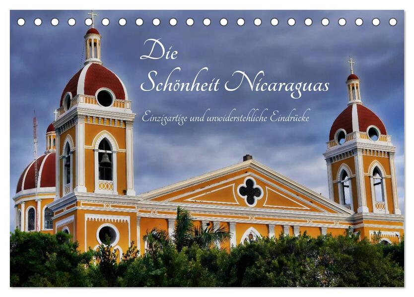 Die Schönheit Nicaraguas (Tischkalender 2026 DIN A5 quer) CALVENDO Monatskalender