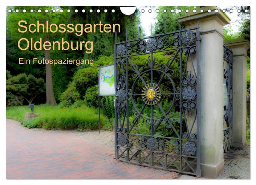 Schlossgarten Oldenburg. Ein Fotospaziergang (Wandkalender 2026 DIN A4 quer) CALVENDO Monatskalender