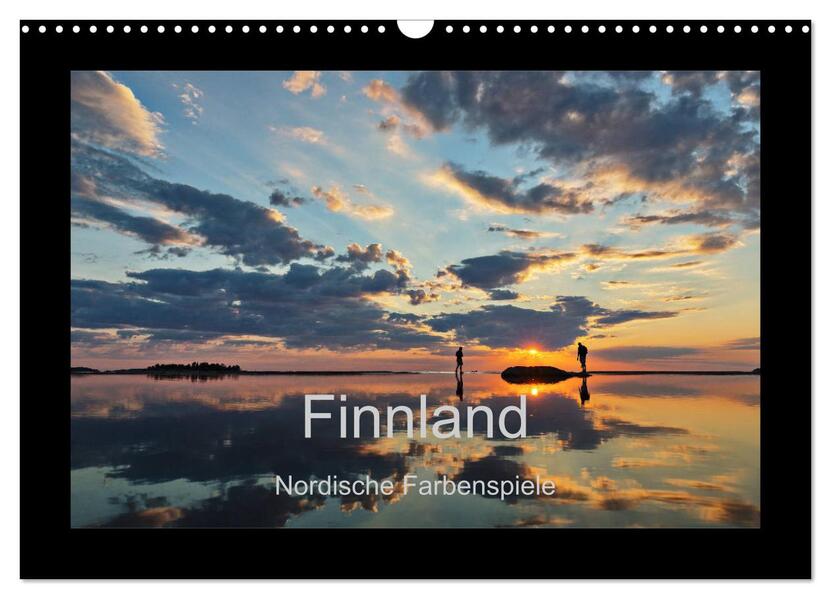 Finnland - Nordische Farbenspiele (Wandkalender 2026 DIN A3 quer) CALVENDO Monatskalender