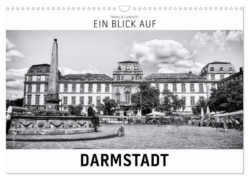 Ein Blick auf Darmstadt (Wandkalender 2026 DIN A3 quer) CALVENDO Monatskalender