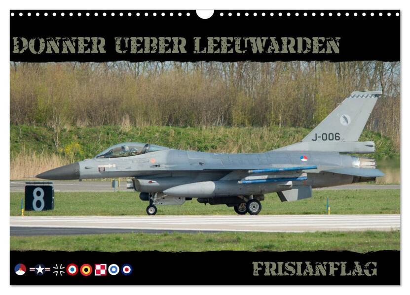 Donner ueber Leeuwarden (Wandkalender 2026 DIN A3 quer) CALVENDO Monatskalender
