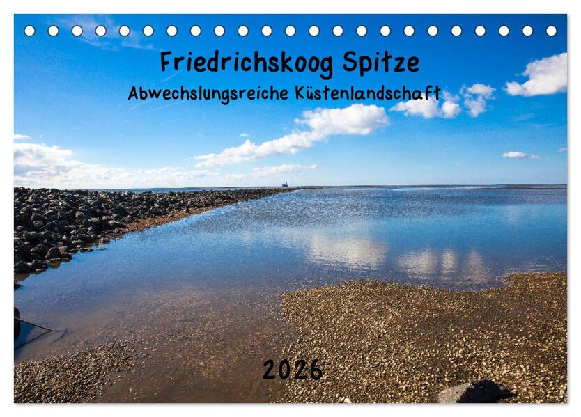 Friedrichskoog Spitze (Tischkalender 2026 DIN A5 quer) CALVENDO Monatskalender