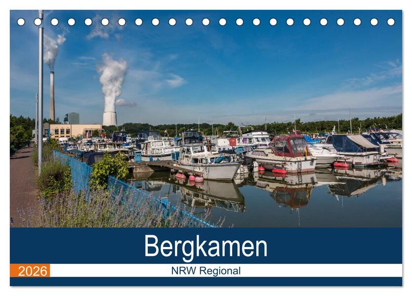 Bergkamen NRW Regional (Tischkalender 2026 DIN A5 quer) CALVENDO Monatskalender