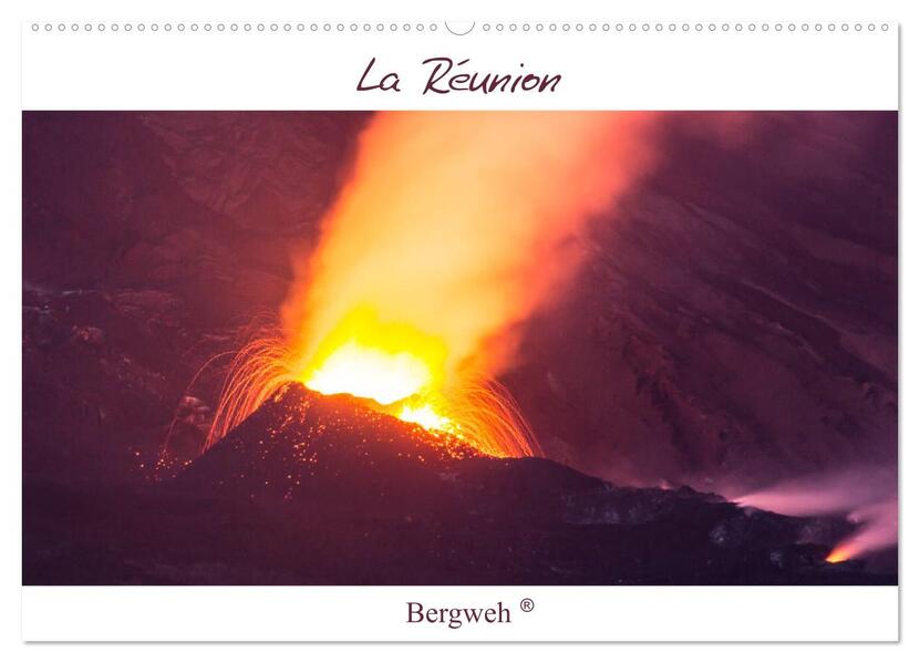 La Réunion - Bergweh ® (Wandkalender 2026 DIN A2 quer) CALVENDO Monatskalender