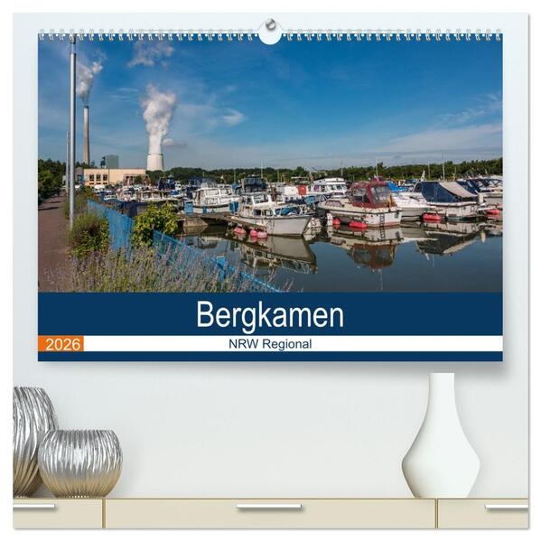 Bergkamen NRW Regional (hochwertiger Premium Wandkalender 2026 DIN A2 quer) Kunstdruck in Hochglanz