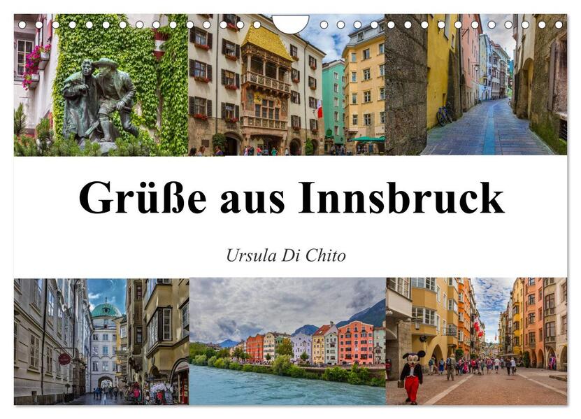 Grüße aus Innsbruck (Wandkalender 2026 DIN A4 quer) CALVENDO Monatskalender