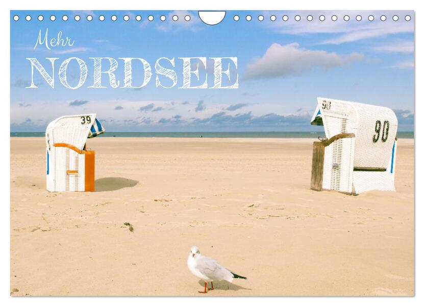 Mehr Nordsee (Wandkalender 2026 DIN A4 quer) CALVENDO Monatskalender