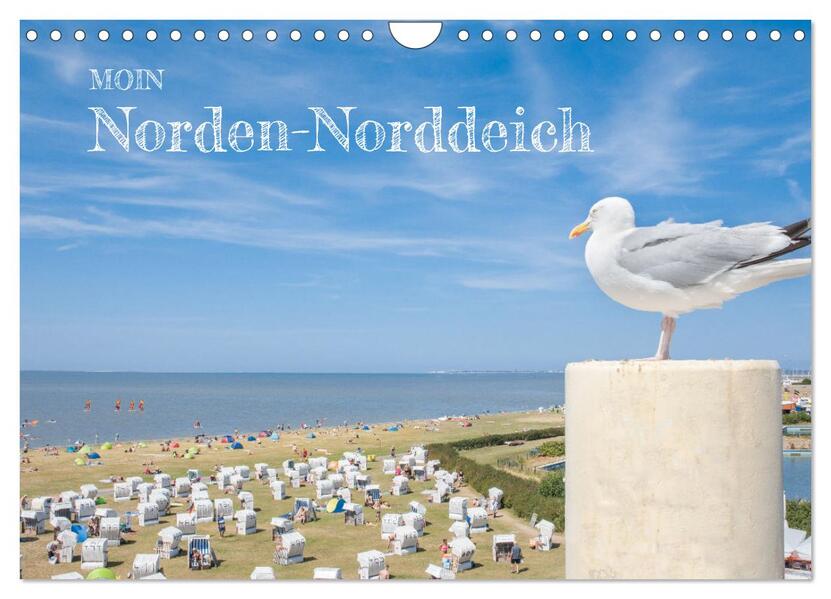 Moin Norden-Norddeich (Wandkalender 2026 DIN A4 quer) CALVENDO Monatskalender
