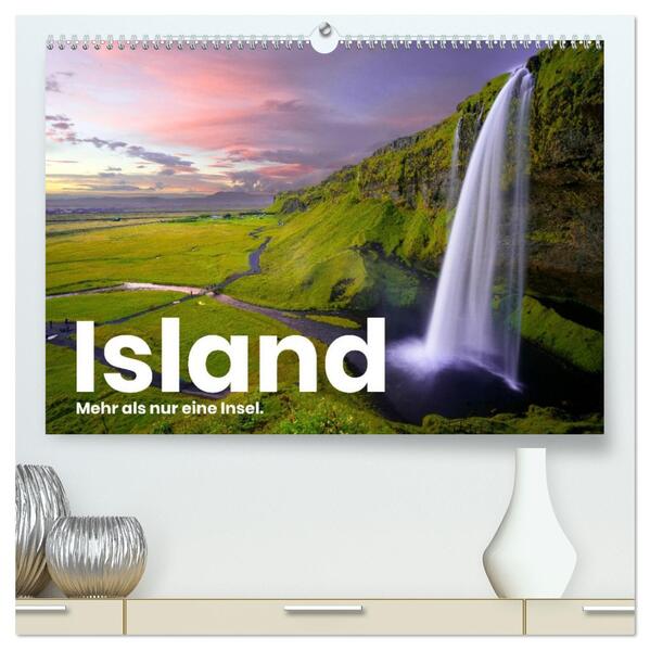 Island - Mehr als nur eine Insel. (hochwertiger Premium Wandkalender 2026 DIN A2 quer) Kunstdruck in Hochglanz