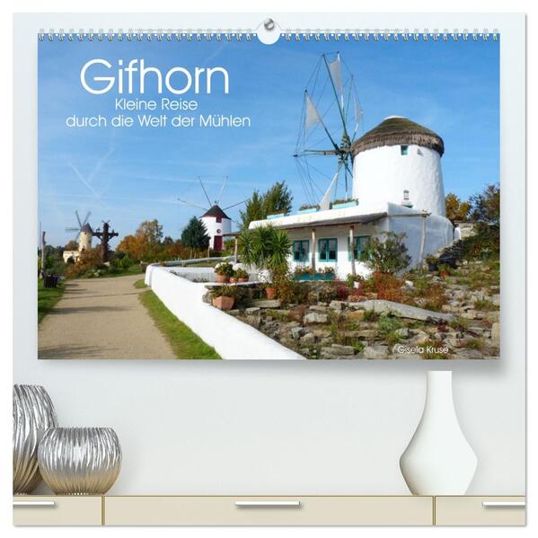 Gifhorn - Kleine Reise durch die Welt der Mühlen (hochwertiger Premium Wandkalender 2026 DIN A2 quer) Kunstdruck in Hochglanz