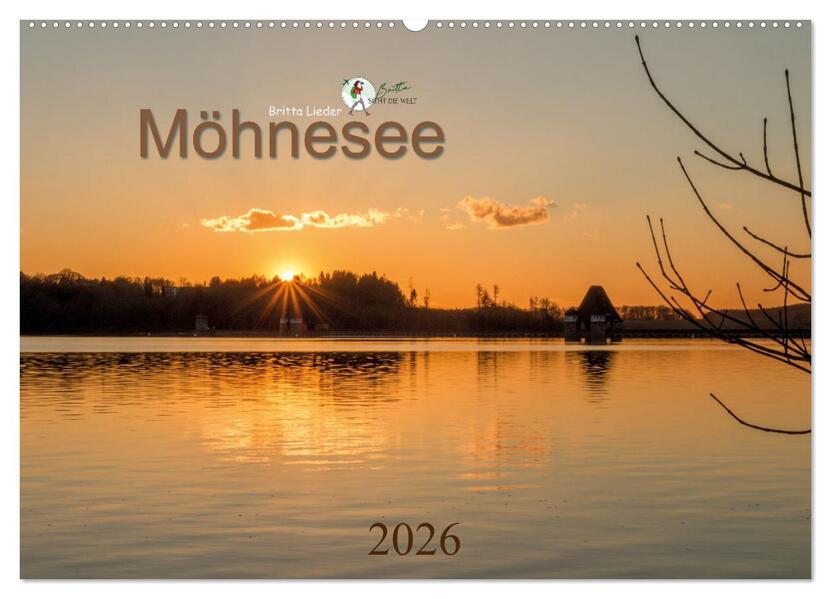 Möhnesee - das westfälische Meer (Wandkalender 2026 DIN A2 quer) CALVENDO Monatskalender
