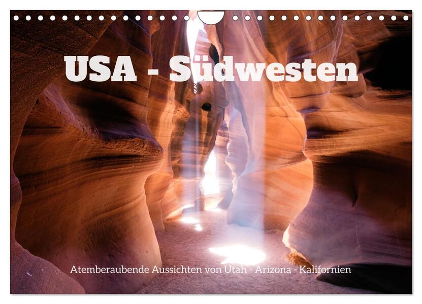 USA Südwesten - Atemberaubende Aussichten (Wandkalender 2026 DIN A4 quer) CALVENDO Monatskalender