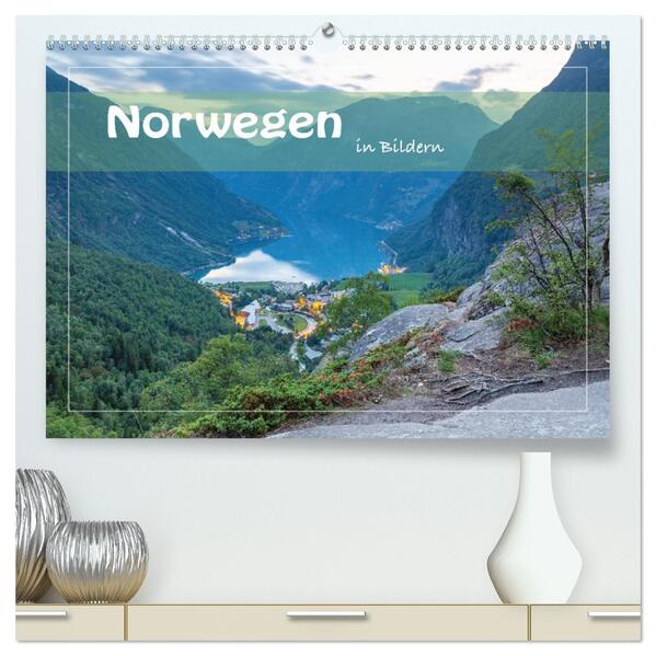 Norwegen in Bildern (hochwertiger Premium Wandkalender 2026 DIN A2 quer) Kunstdruck in Hochglanz