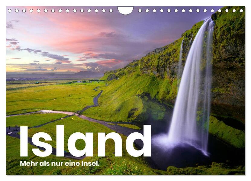Island - Mehr als nur eine Insel. (Wandkalender 2026 DIN A4 quer) CALVENDO Monatskalender