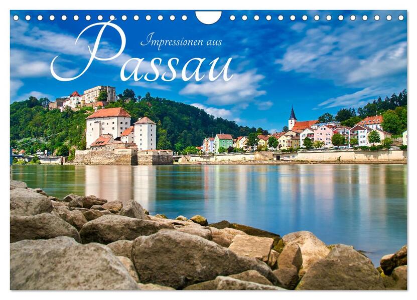 Impressionen aus Passau (Wandkalender 2026 DIN A4 quer) CALVENDO Monatskalender