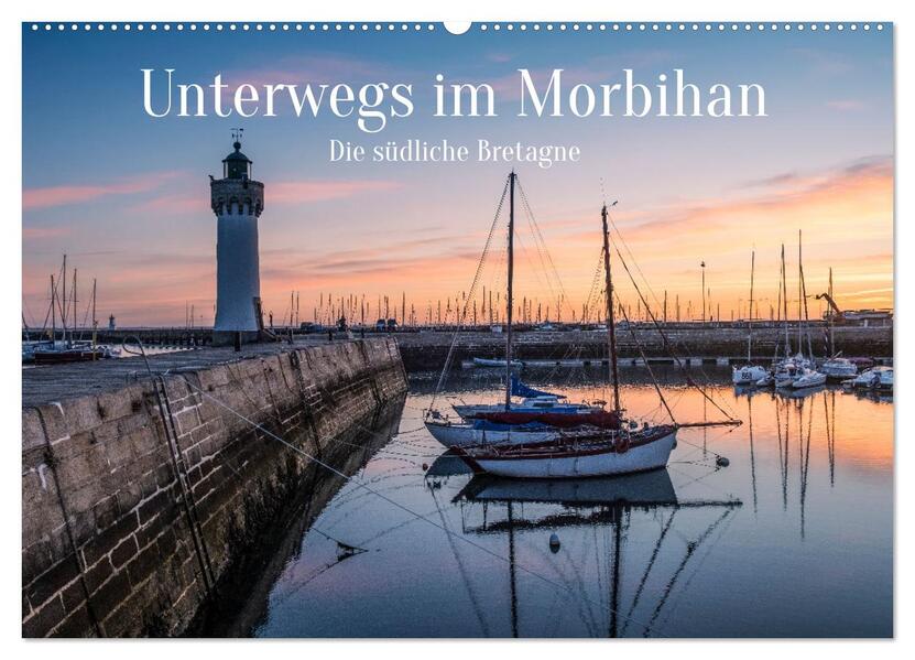 Unterwegs im Morbihan (Wandkalender 2026 DIN A2 quer) CALVENDO Monatskalender