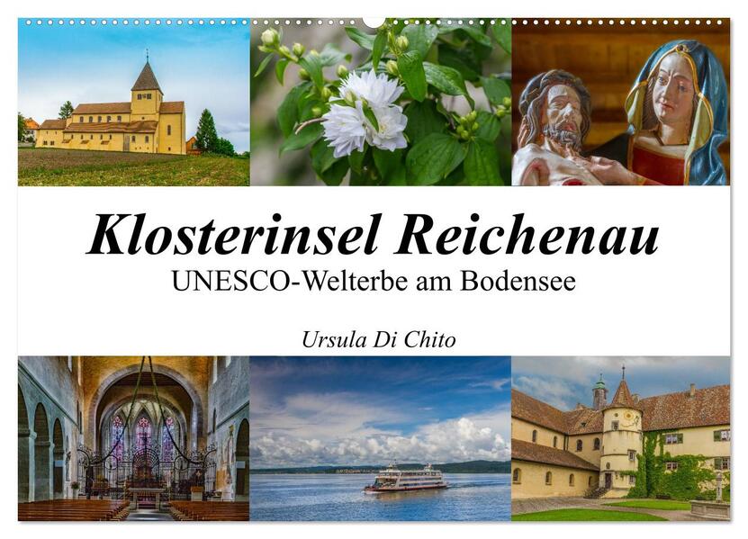 Klosterinsel Reichenau - UNESCO-Welterbe am Bodensee (Wandkalender 2026 DIN A2 quer) CALVENDO Monatskalender