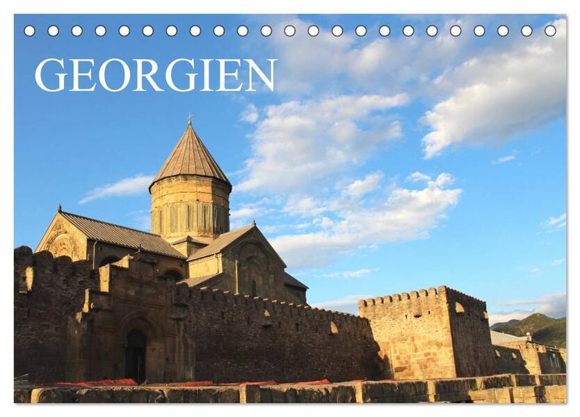 Georgien (Tischkalender 2026 DIN A5 quer) CALVENDO Monatskalender