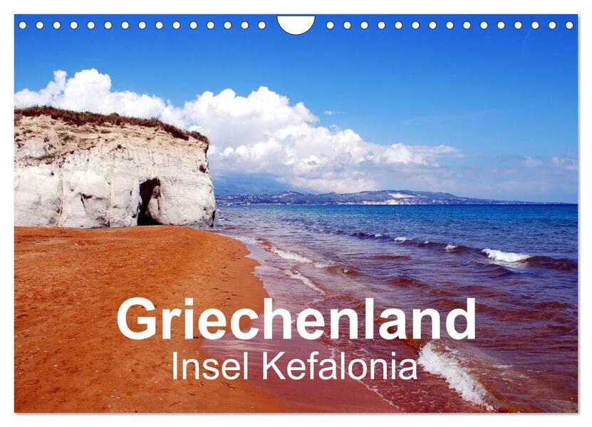 Griechenland - Insel Kefalonia (Wandkalender 2026 DIN A4 quer) CALVENDO Monatskalender