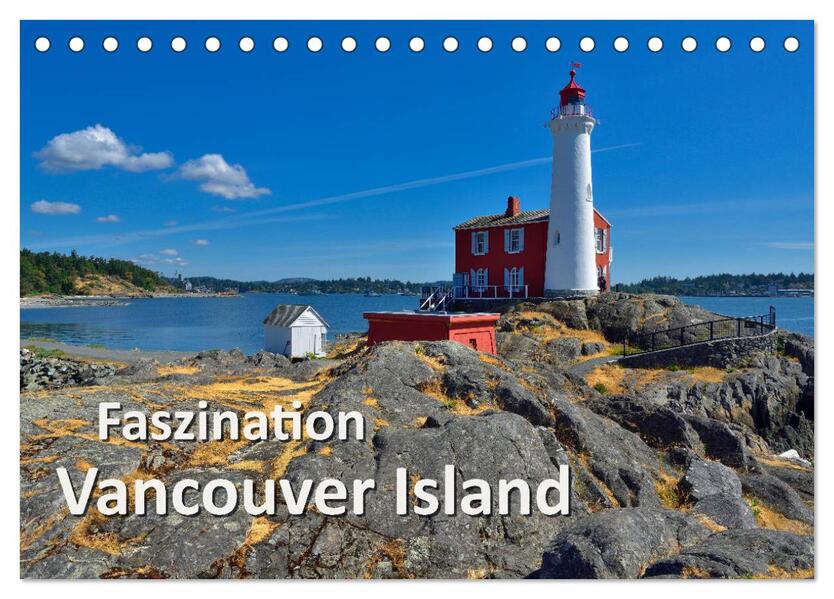 Faszination Vancouver Island (Tischkalender 2026 DIN A5 quer) CALVENDO Monatskalender