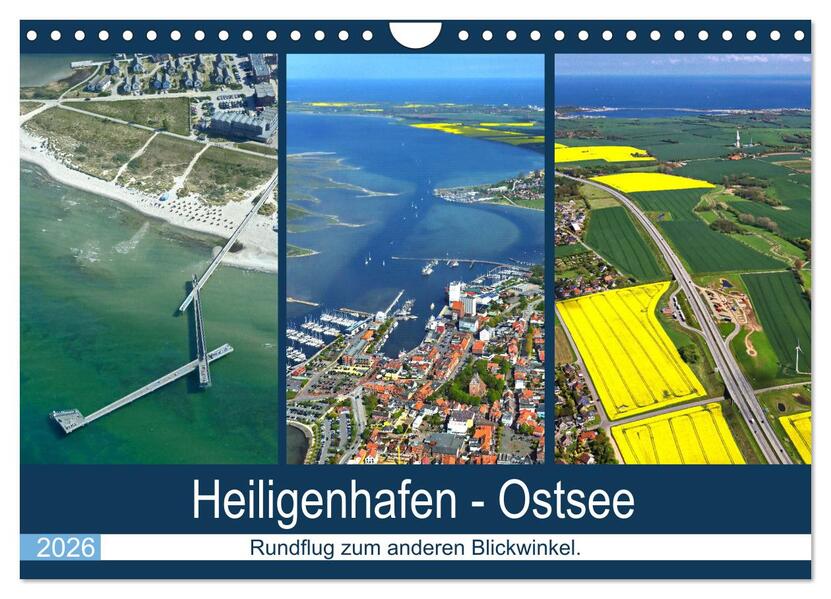 Heiligenhafen - Ostsee (Wandkalender 2026 DIN A4 quer) CALVENDO Monatskalender
