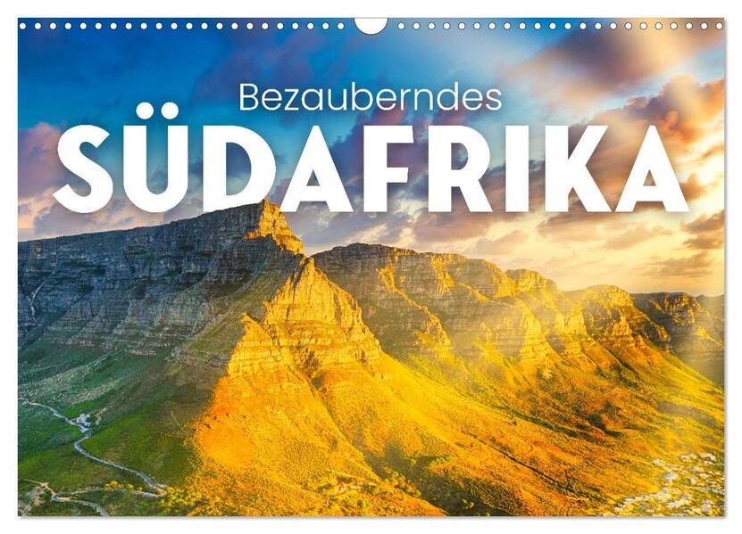 Bezauberndes Südafrika (Wandkalender 2026 DIN A3 quer) CALVENDO Monatskalender