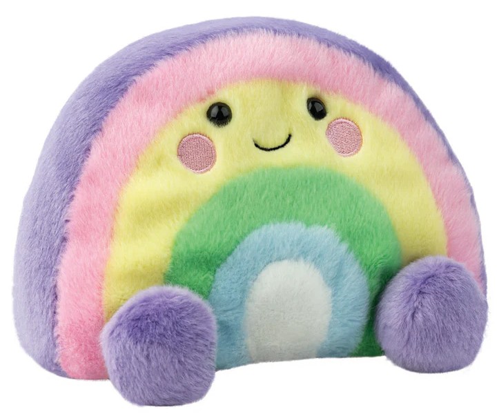 Aurora 61542 - Palm Pals Regenbogen Viva Plüschfigur 20 cm Cuddle Pals