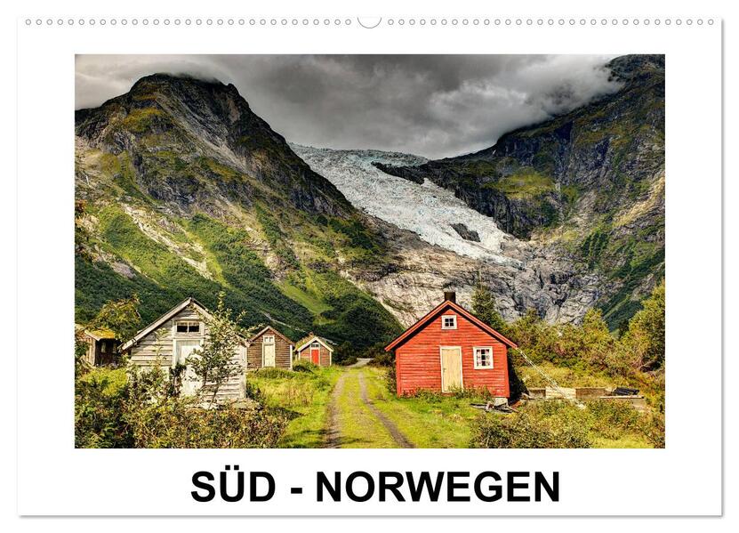 Süd - Norwegen (Wandkalender 2026 DIN A2 quer) CALVENDO Monatskalender
