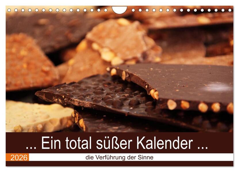 Ein total süßer Kalender (Wandkalender 2026 DIN A4 quer) CALVENDO Monatskalender
