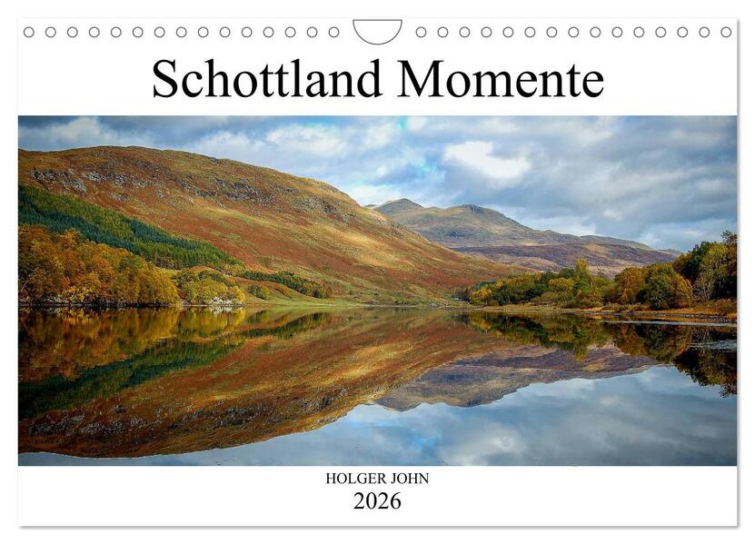 Schottland Momente (Wandkalender 2026 DIN A4 quer) CALVENDO Monatskalender