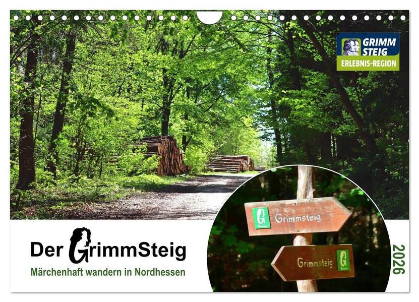 Der Grimmsteig (Wandkalender 2026 DIN A4 quer) CALVENDO Monatskalender