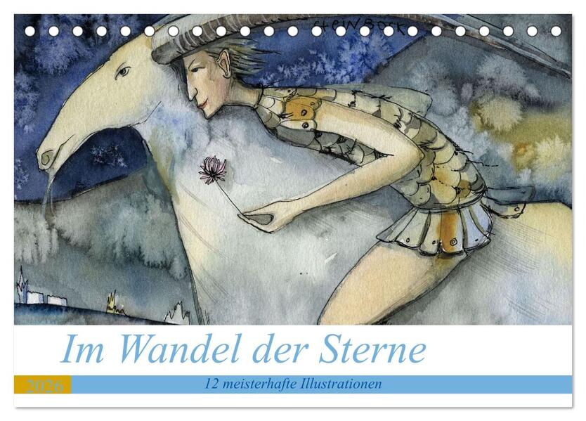 Im Wandel der Sterne (Tischkalender 2026 DIN A5 quer) CALVENDO Monatskalender