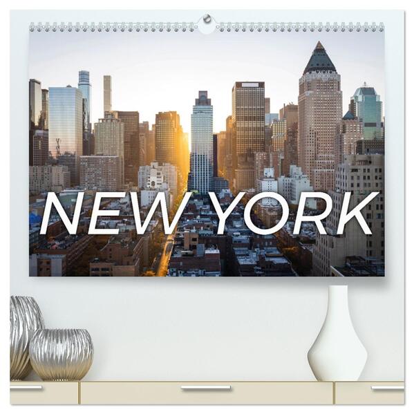 Traumstadt New York (hochwertiger Premium Wandkalender 2026 DIN A2 quer) Kunstdruck in Hochglanz