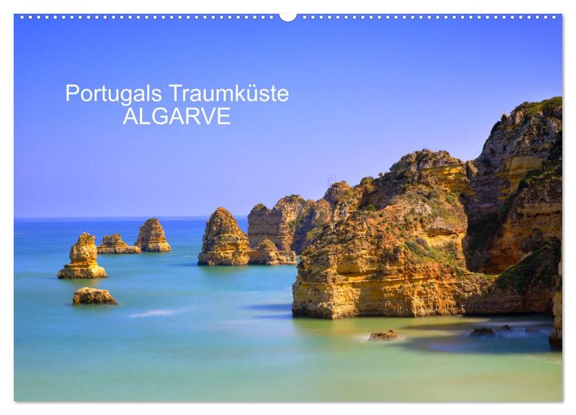 ALGARVE - Urlaub für die Seele (Wandkalender 2026 DIN A2 quer) CALVENDO Monatskalender