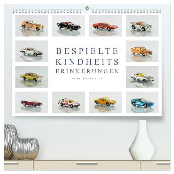 Bespielte Kindheitserinnerungen (hochwertiger Premium Wandkalender 2026 DIN A2 quer) Kunstdruck in Hochglanz