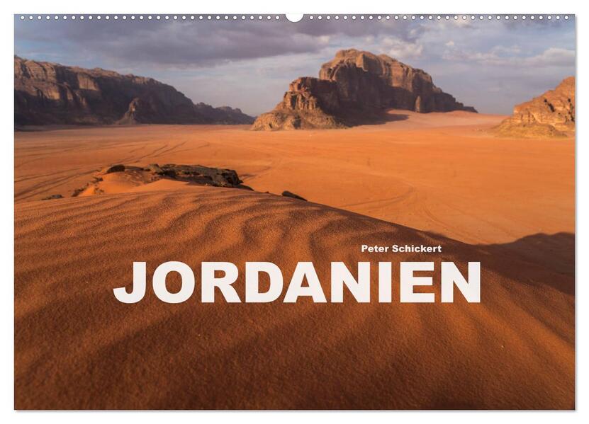 Jordanien (Wandkalender 2026 DIN A2 quer) CALVENDO Monatskalender