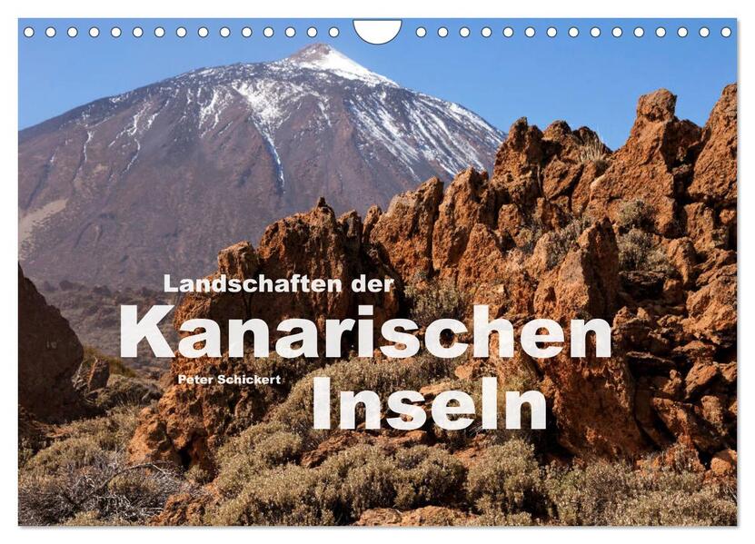 Landschaften der Kanarischen Inseln. (Wandkalender 2026 DIN A4 quer) CALVENDO Monatskalender