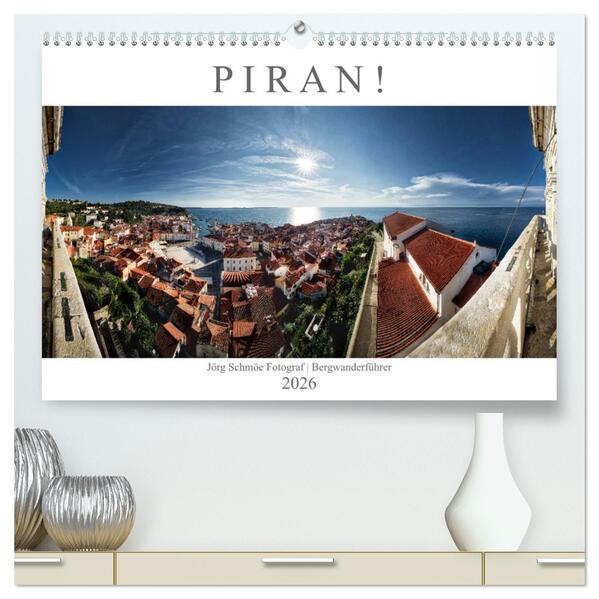 PIRAN! (hochwertiger Premium Wandkalender 2026 DIN A2 quer) Kunstdruck in Hochglanz