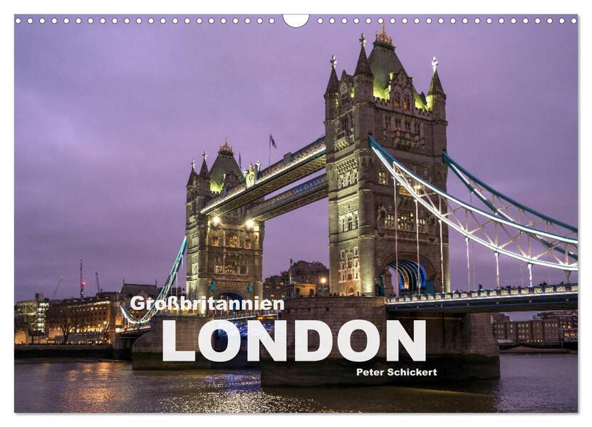 Großbritannien - London (Wandkalender 2026 DIN A3 quer) CALVENDO Monatskalender