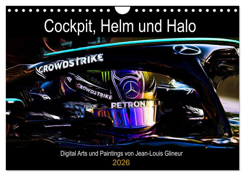 Cockpit Helm und Halo (Wandkalender 2026 DIN A4 quer) CALVENDO Monatskalender